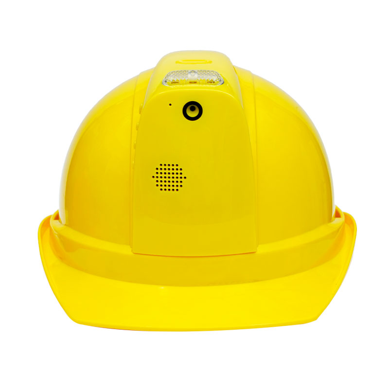RF-V49 Safety Helmet Warehouse Worker Hard Hat GPS Tracker